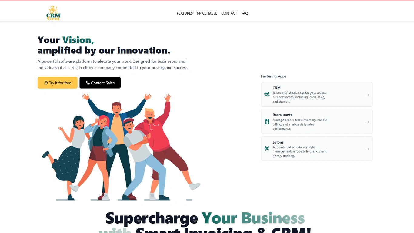 Smart Project Management SaaS Showcase