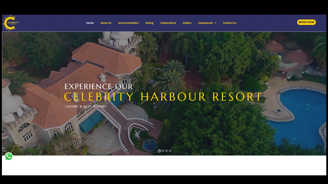 Luxury Resort Booking Platform Showcase