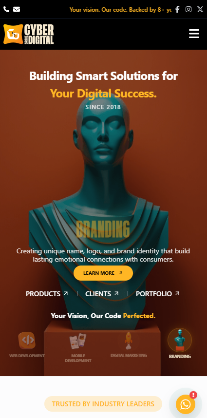 Mobile App Screen